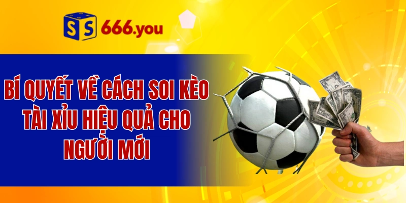 Bí quyết về cách soi kèo tài xỉu hiệu quả cho người mới