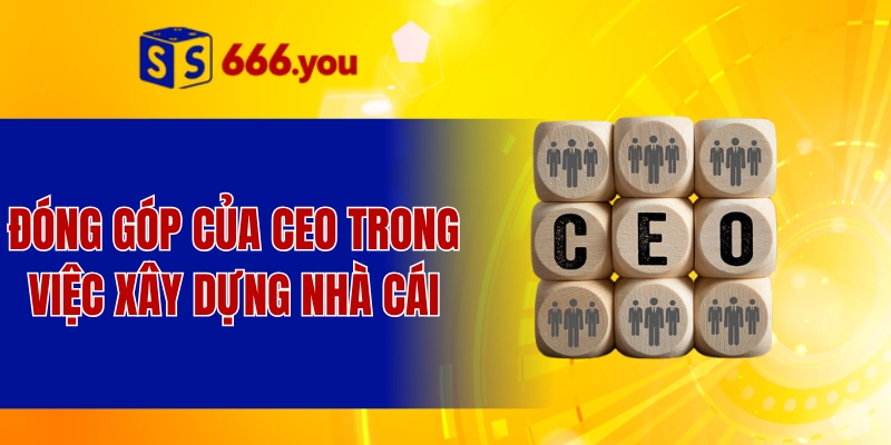 Đóng góp của CEO trong việc xây dựng nhà cái